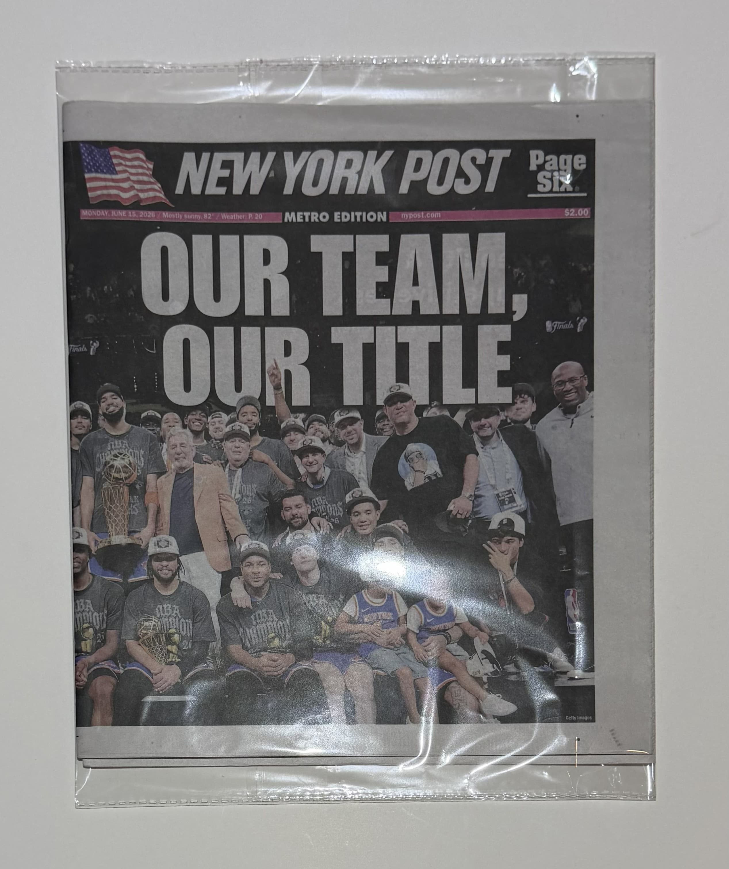 Our Team, Our Title
